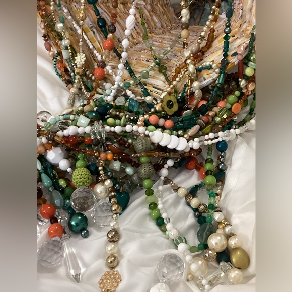 Handmade Spring & Sunshine Porch Lampshade Chandelier PLEASE SEE VIDEO - Picture 9 of 13